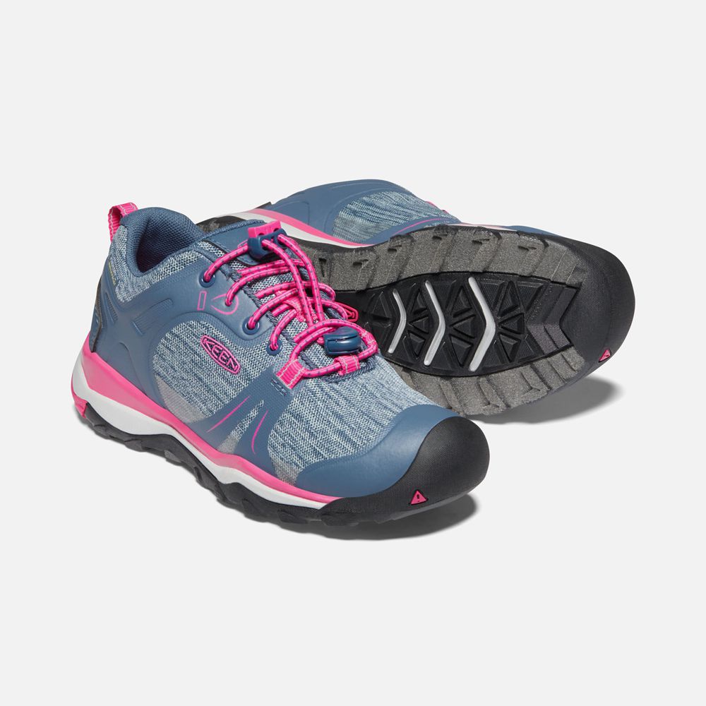 Keen Wandelschoenen Kinderen Blauw/Roze - Terradora Ii Waterproof - 13845-OIUQ